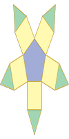 Pyramide pentagonale allonge (J9)