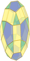 Trigyrorhombicosidodec. (J75)