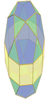 Orthobirotonde pentag. allonge (J42)