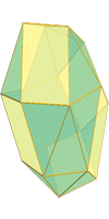 Bicoupole triangulaire gyroallonge (J44)