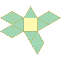 Pyramide carre gyroallonge (J10)