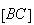 $\left[ BC\right] $