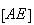 $\left[ AE\right] $
